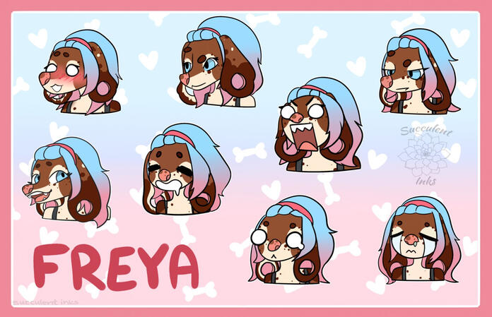 Freya Stickers