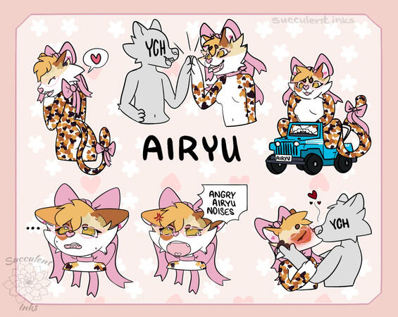 Airyu Stickers